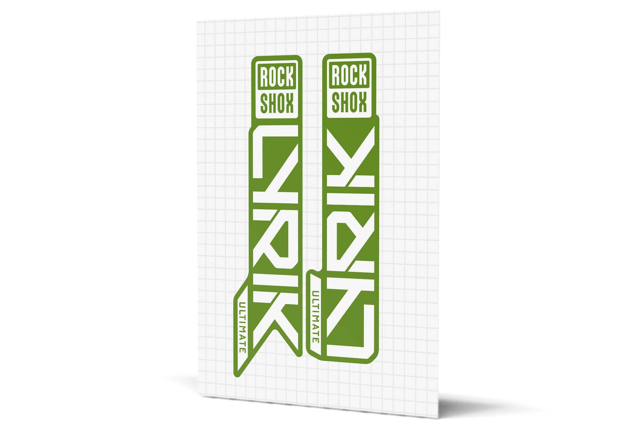 Lyrik Gloss Decals - Green Lowers