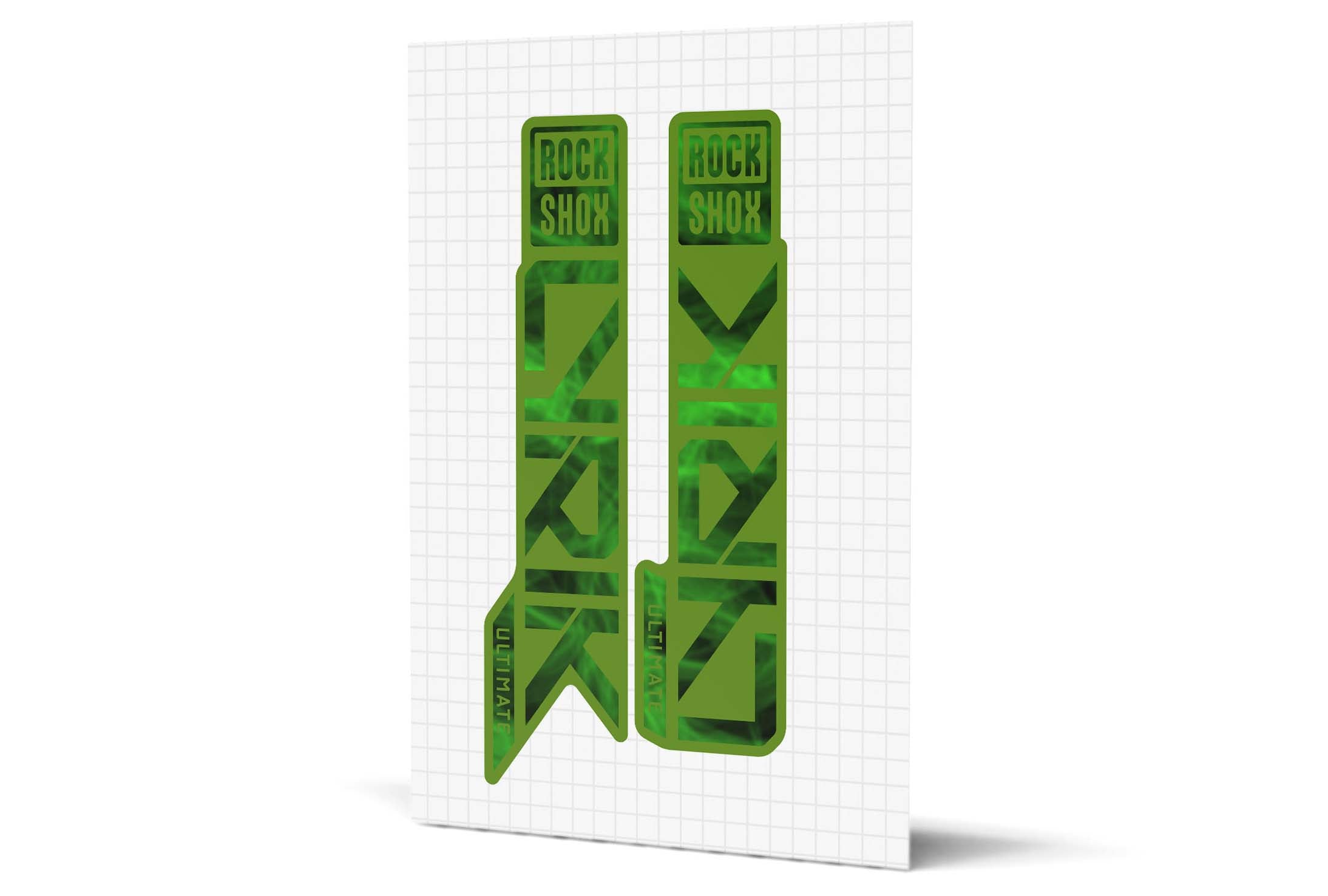 Lyrik Gloss Decals - Green Lowers