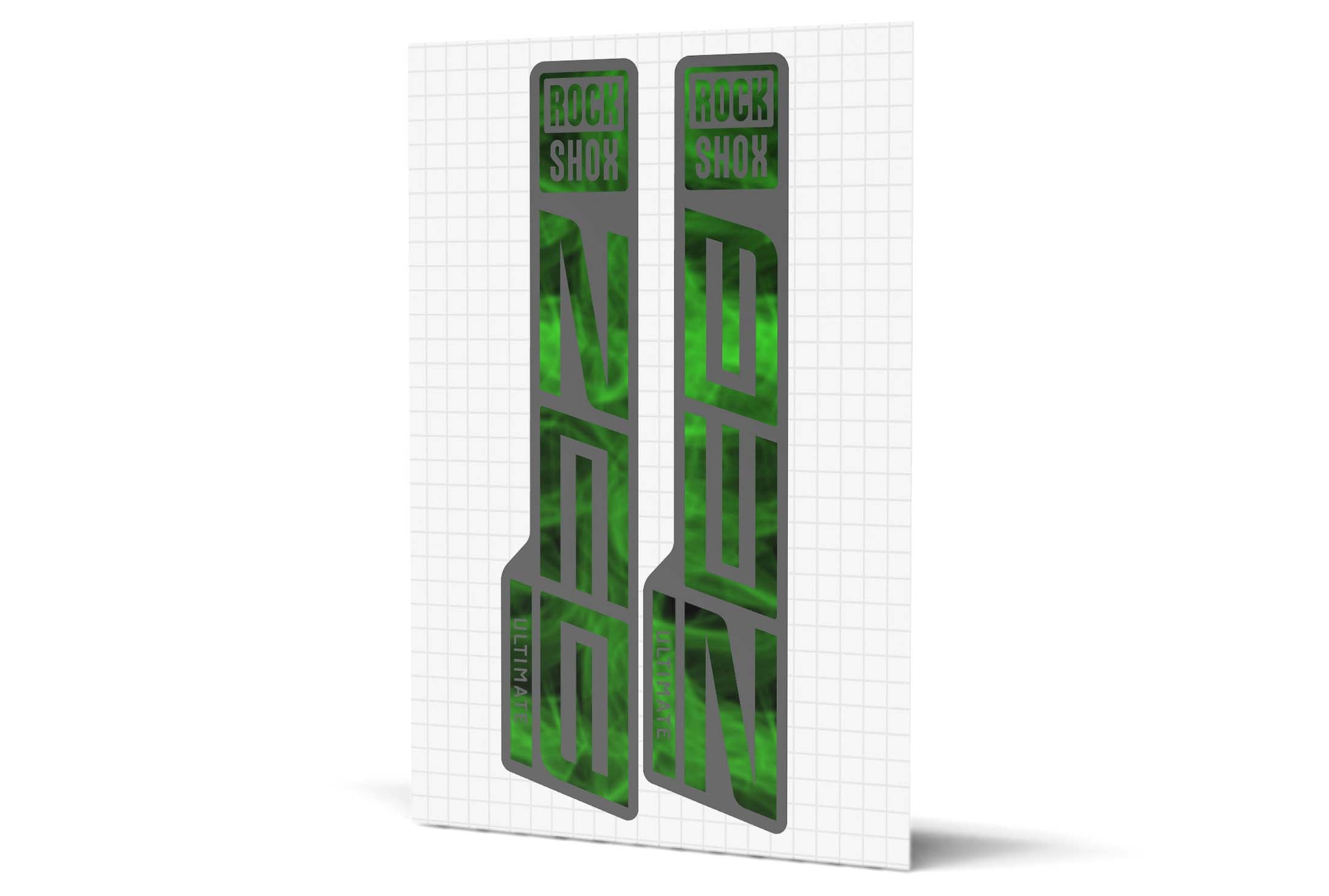 Zeb Matte Decals - Grey Lowers