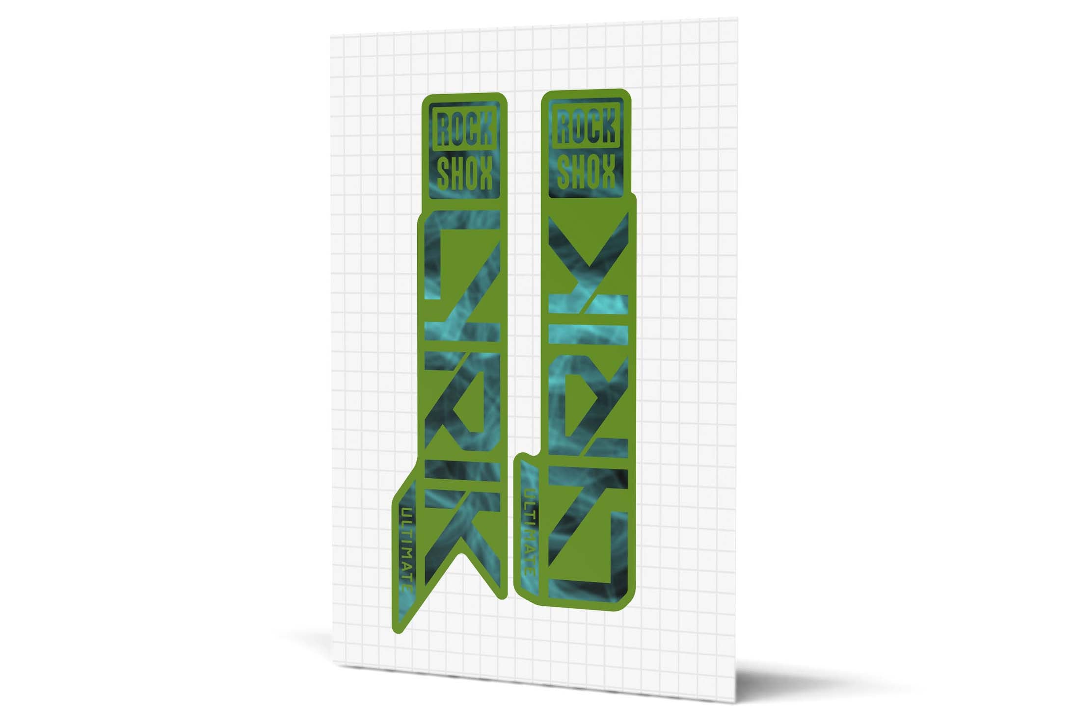 Lyrik Gloss Decals - Green Lowers