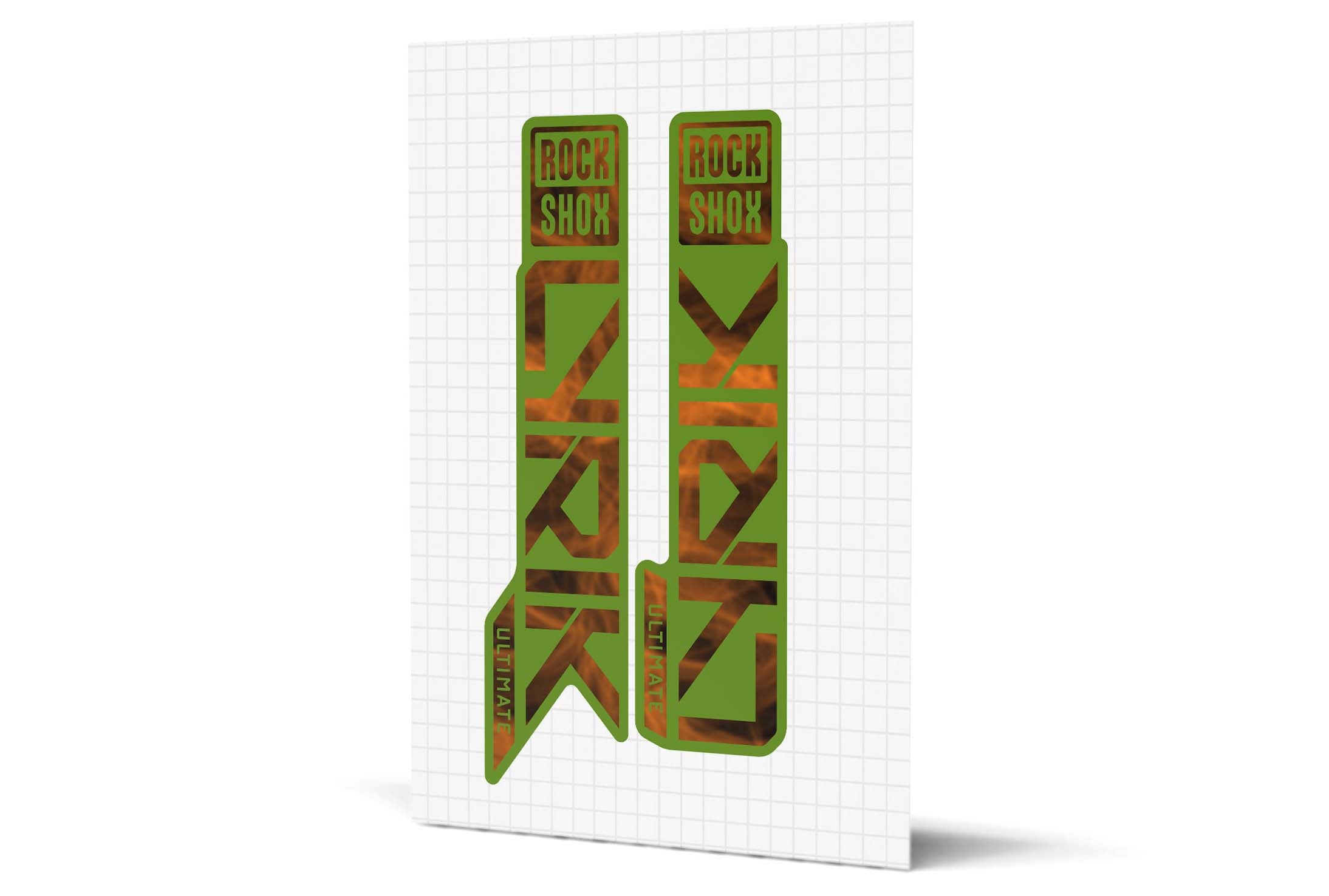 Lyrik Gloss Decals - Green Lowers