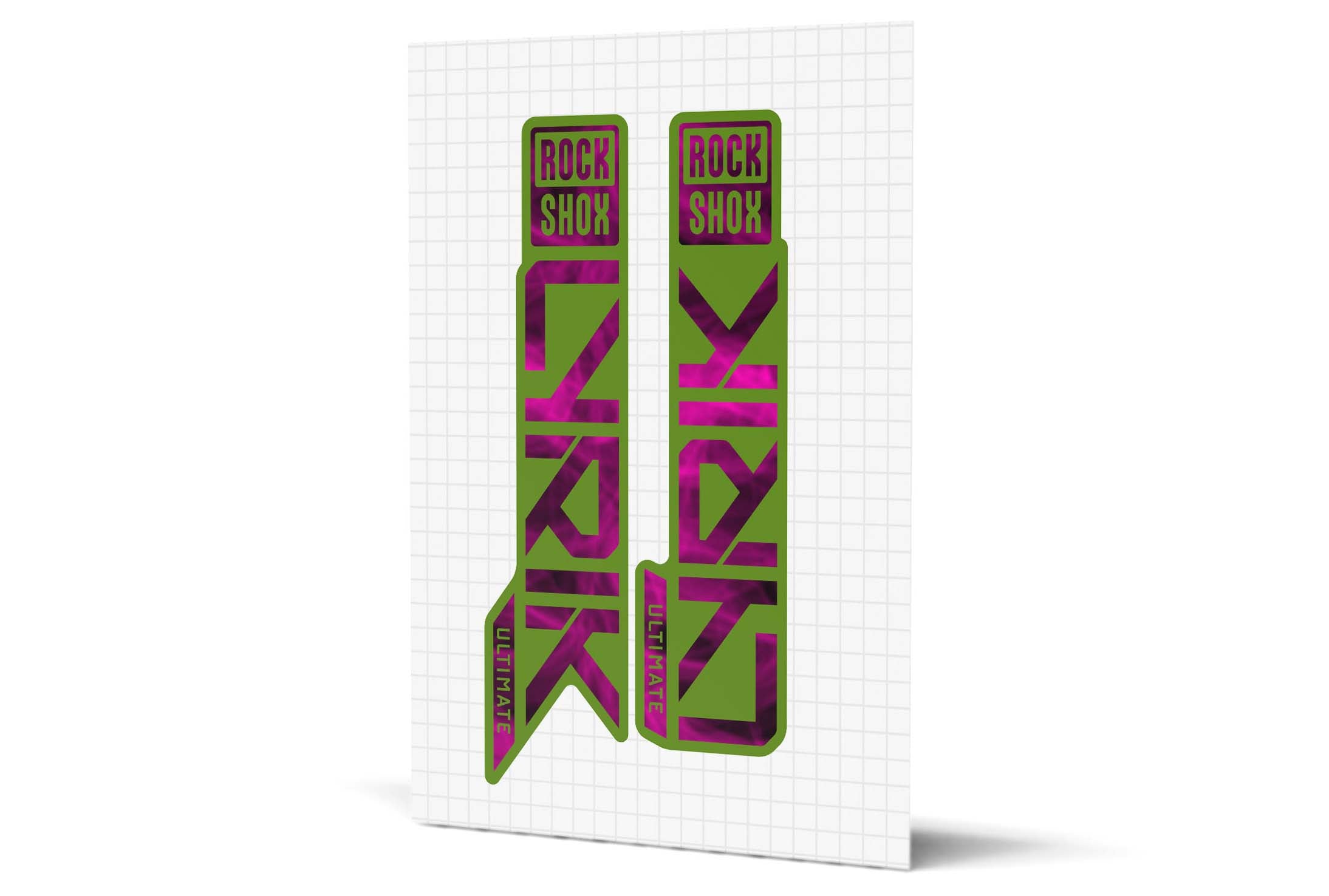 Lyrik Gloss Decals - Green Lowers