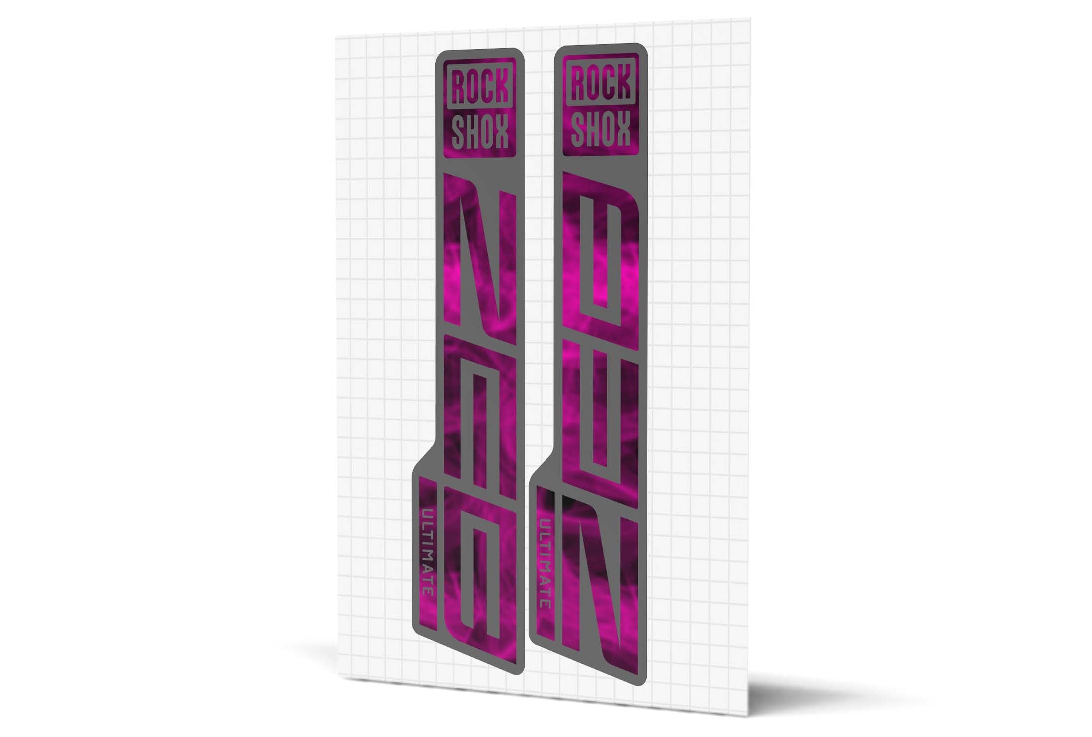 Zeb Matte Decals - Grey Lowers