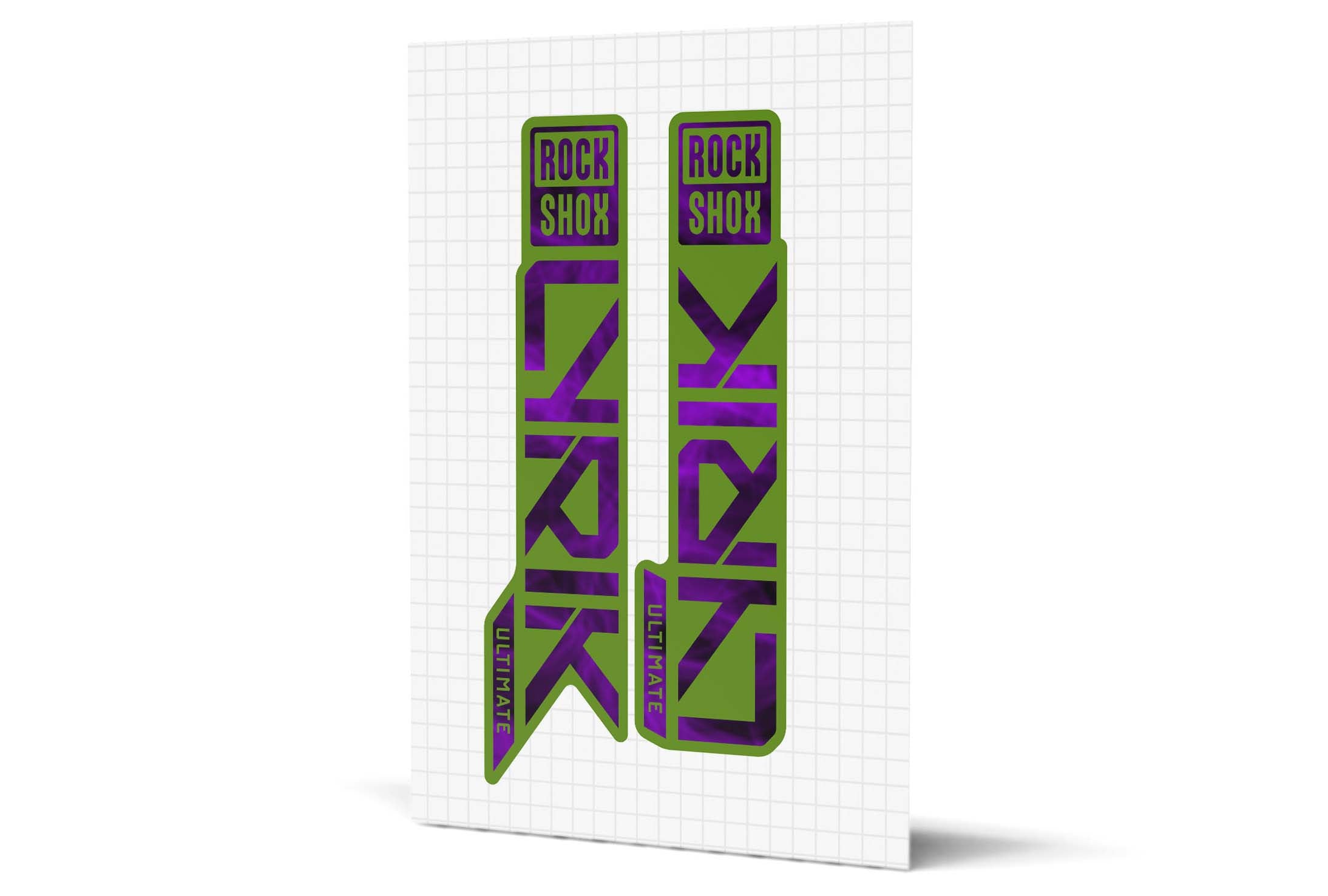 Lyrik Gloss Decals - Green Lowers