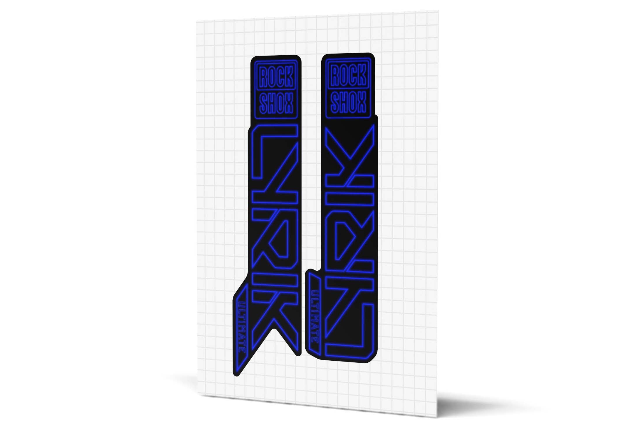 Lyrik Gloss Decals - Black Lowers