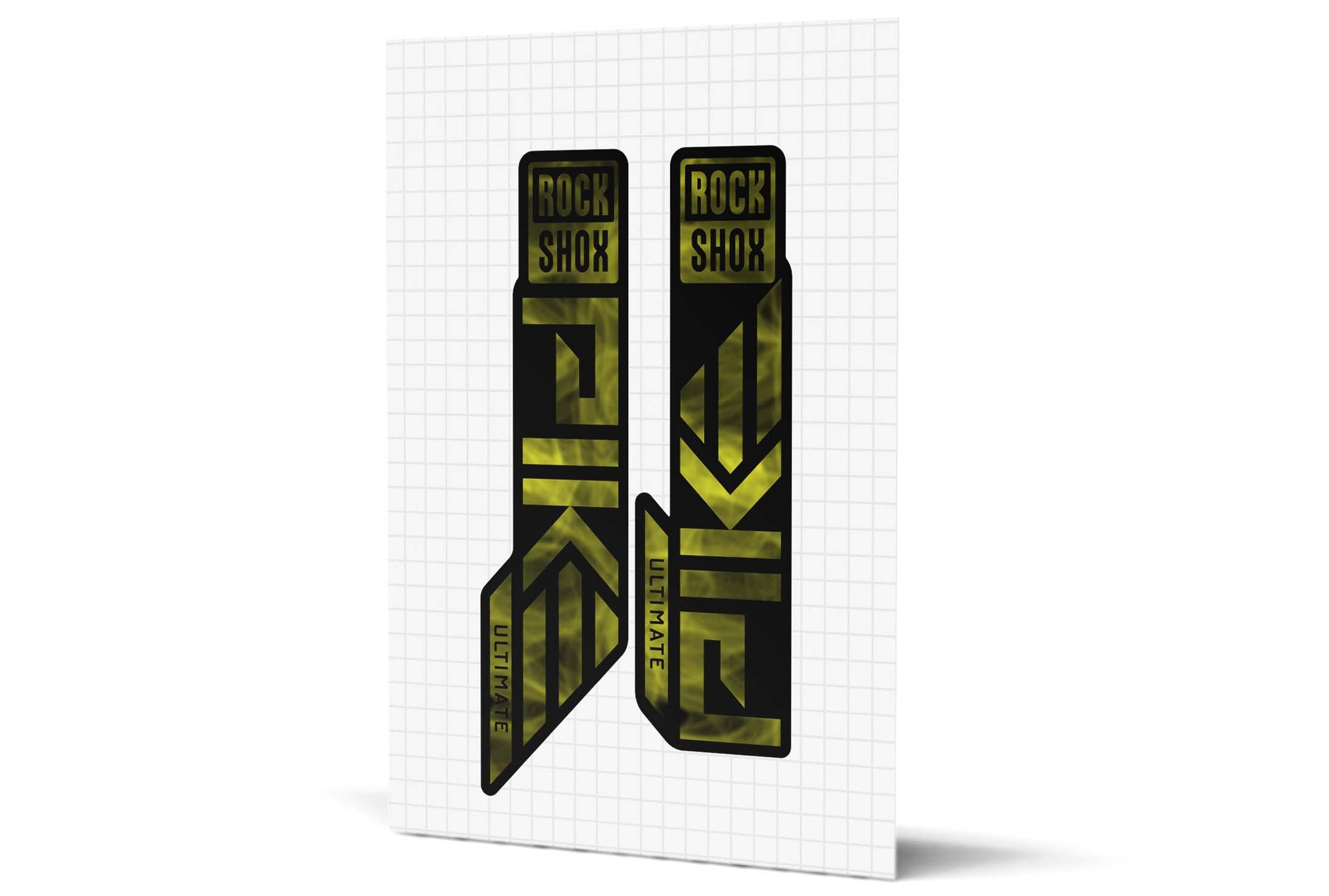 Pike Gloss Decals - Black Lowers