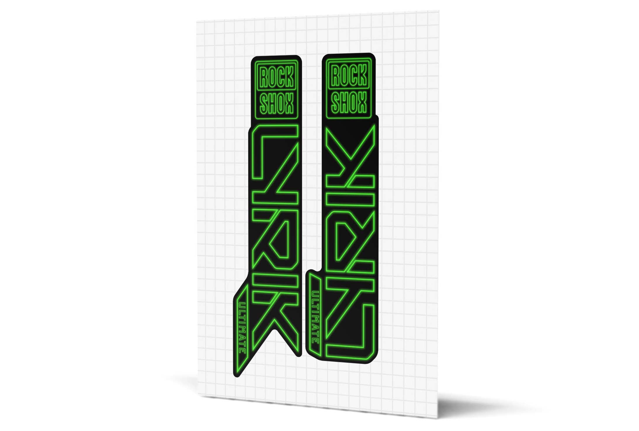 Lyrik Gloss Decals - Black Lowers