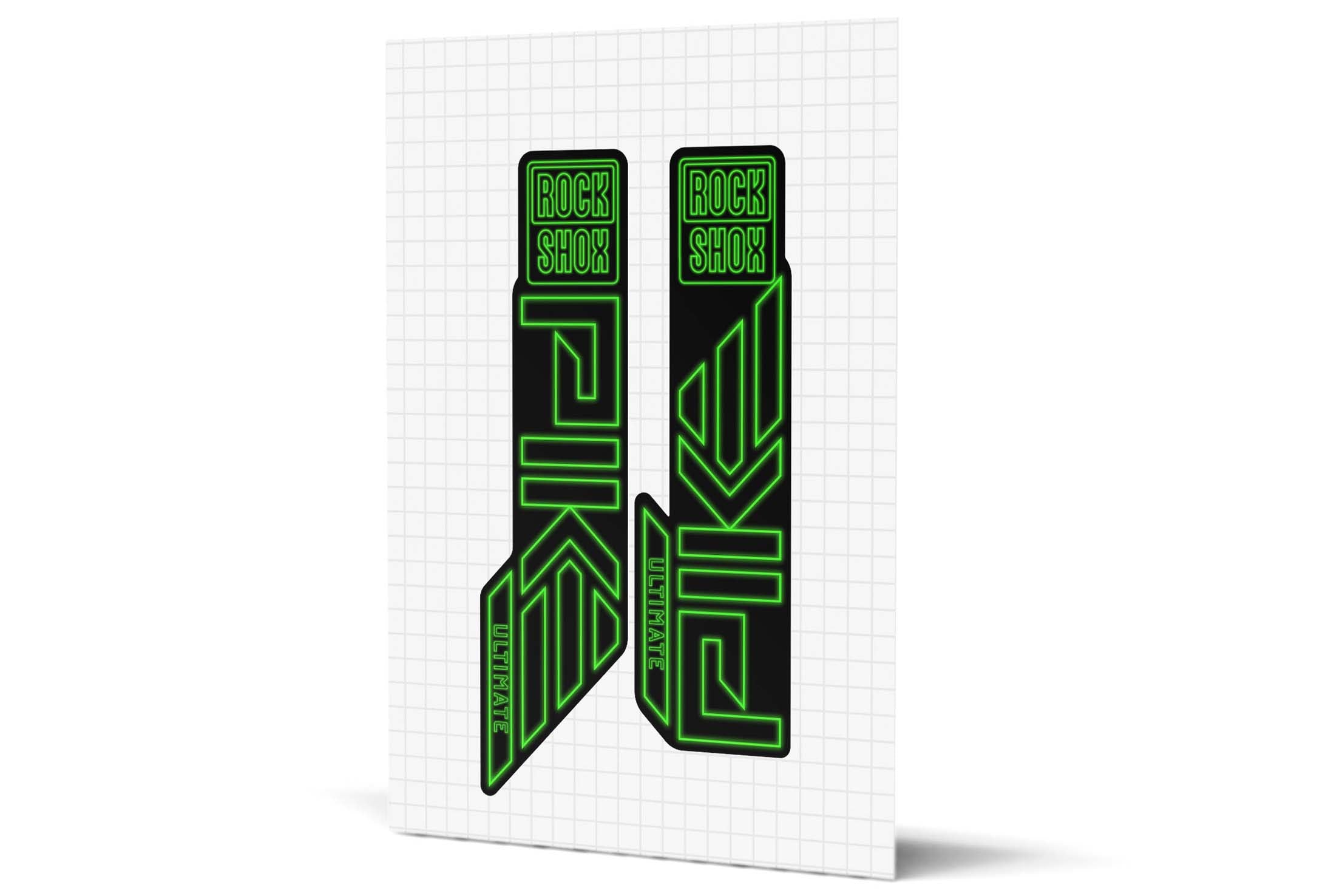 Pike Gloss Decals - Black Lowers