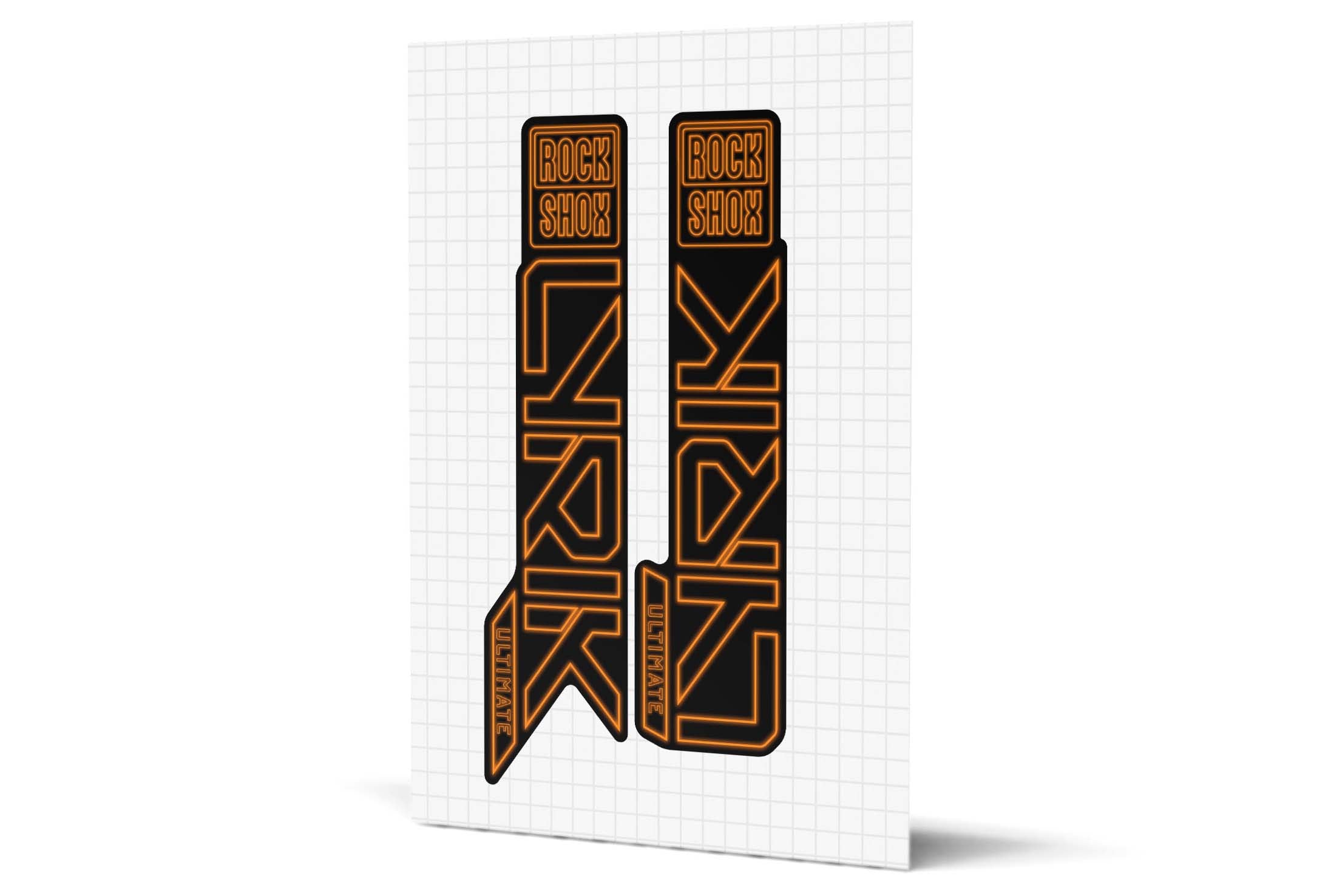 Lyrik Gloss Decals - Black Lowers