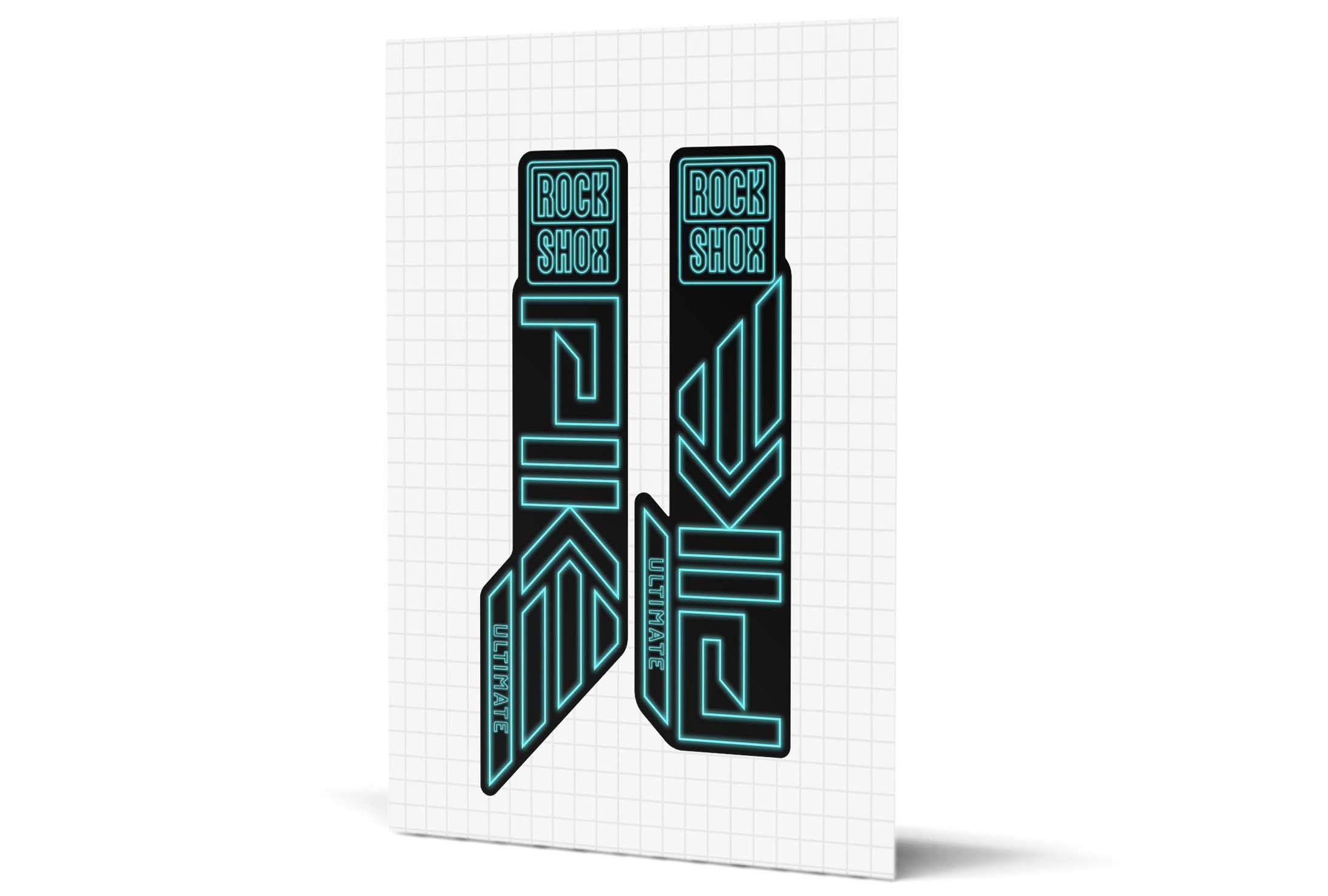 Pike Gloss Decals - Black Lowers