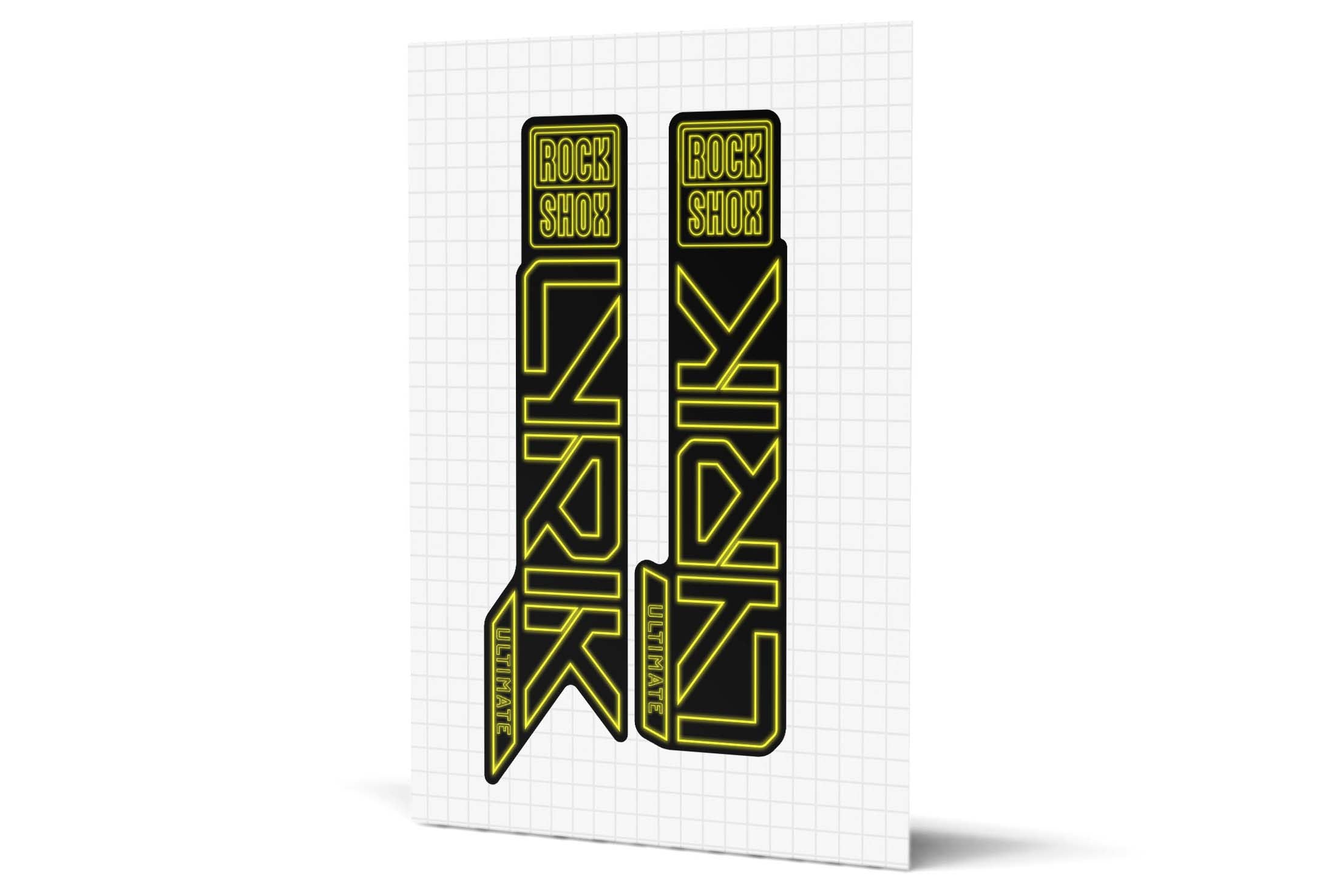 Lyrik Gloss Decals - Black Lowers