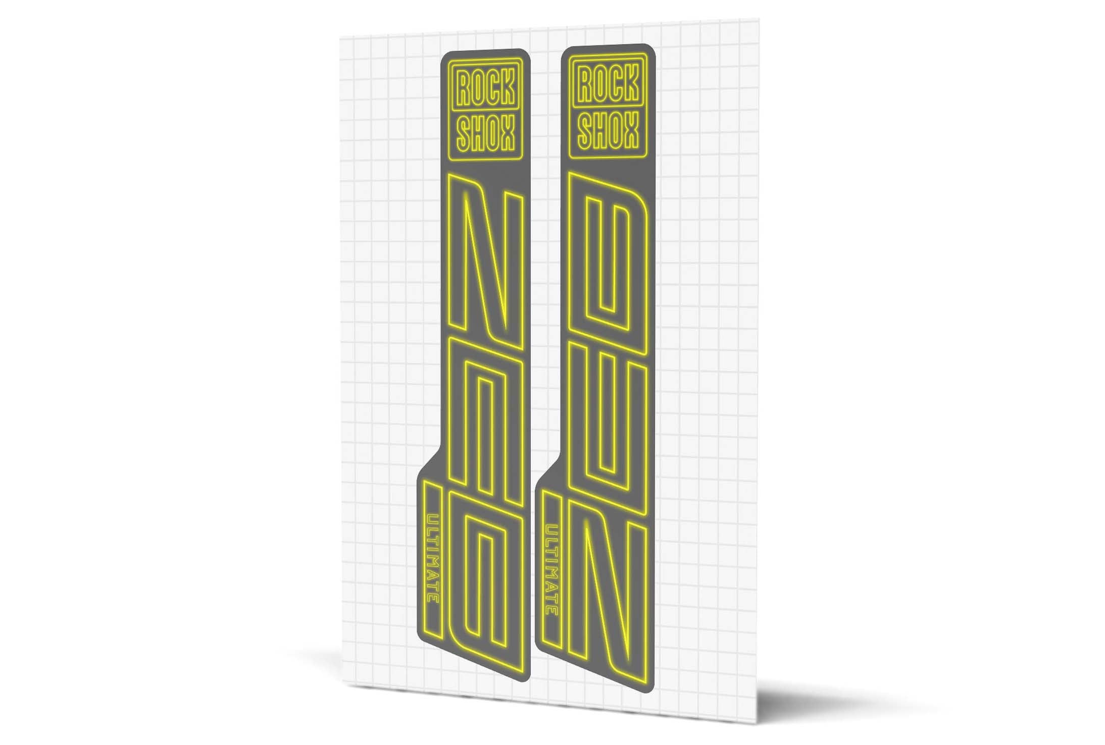 Zeb Matte Decals - Grey Lowers