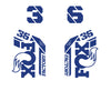 36 Factory Die Cut Decal Kit - Gloss Finish