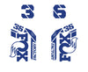 36 Factory Die Cut Decal Kit - Gloss Finish