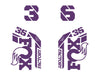36 Factory Die Cut Decal Kit - Gloss Finish