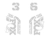 36 Factory Die Cut Decal Kit - Gloss Finish