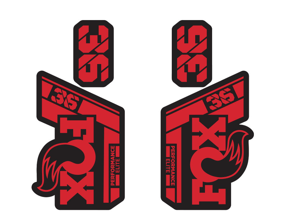 36 Performance Elite Decal Set / Matte Finish