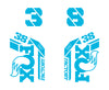 38 Factory Die Cut Decal Kit - Gloss Finish