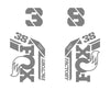 38 Factory Die Cut Decal Kit - Gloss Finish