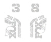 38 Factory Die Cut Decal Kit - Gloss Finish