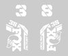 38 Factory Die Cut Decal Kit - Gloss Finish