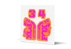 34 Factory Gloss Decals - Orange Lowers