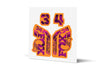 34 Factory Gloss Decals - Orange Lowers