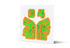 34 Factory Gloss Decals - Orange Lowers
