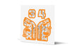 34 Factory Gloss Decals - Orange Lowers