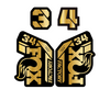 34 Factory Decal Set / Gloss Finish - 2021 Graphic