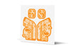 36 Factory Gloss Decals - Orange Lowers