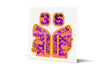 36 Factory Gloss Decals - Orange Lowers