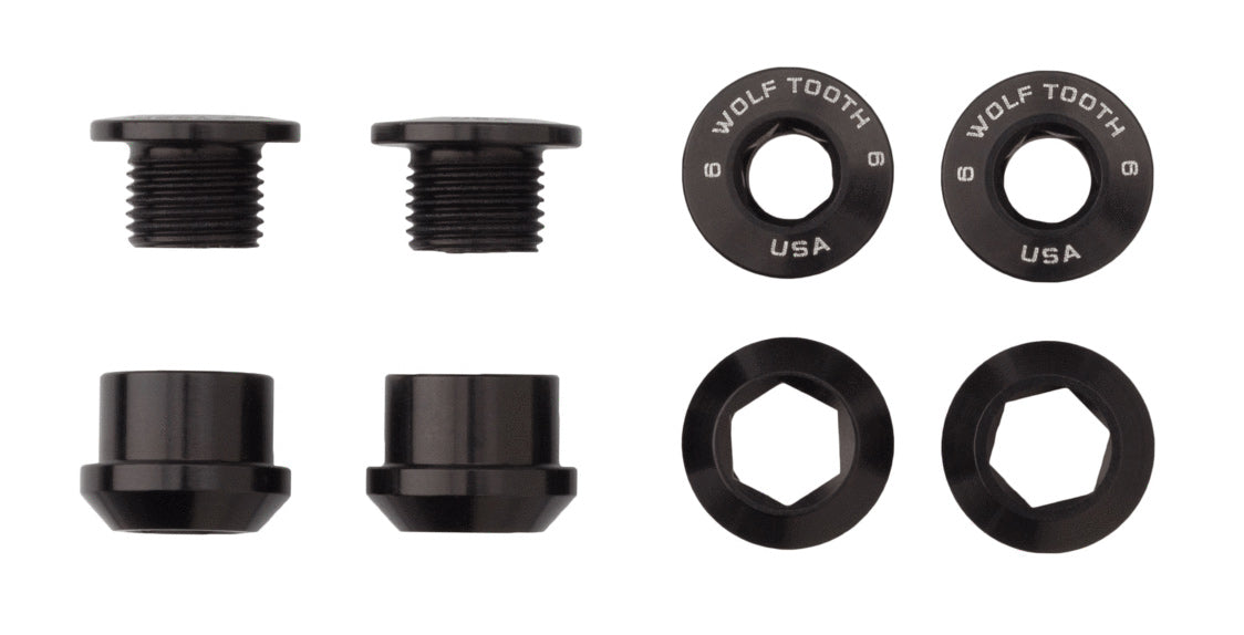 1x Alloy Chainring Bolts - Set of 4