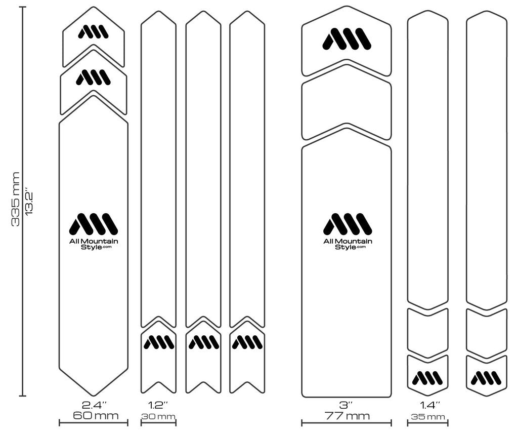 All Mountain Style - Black Frame Guard