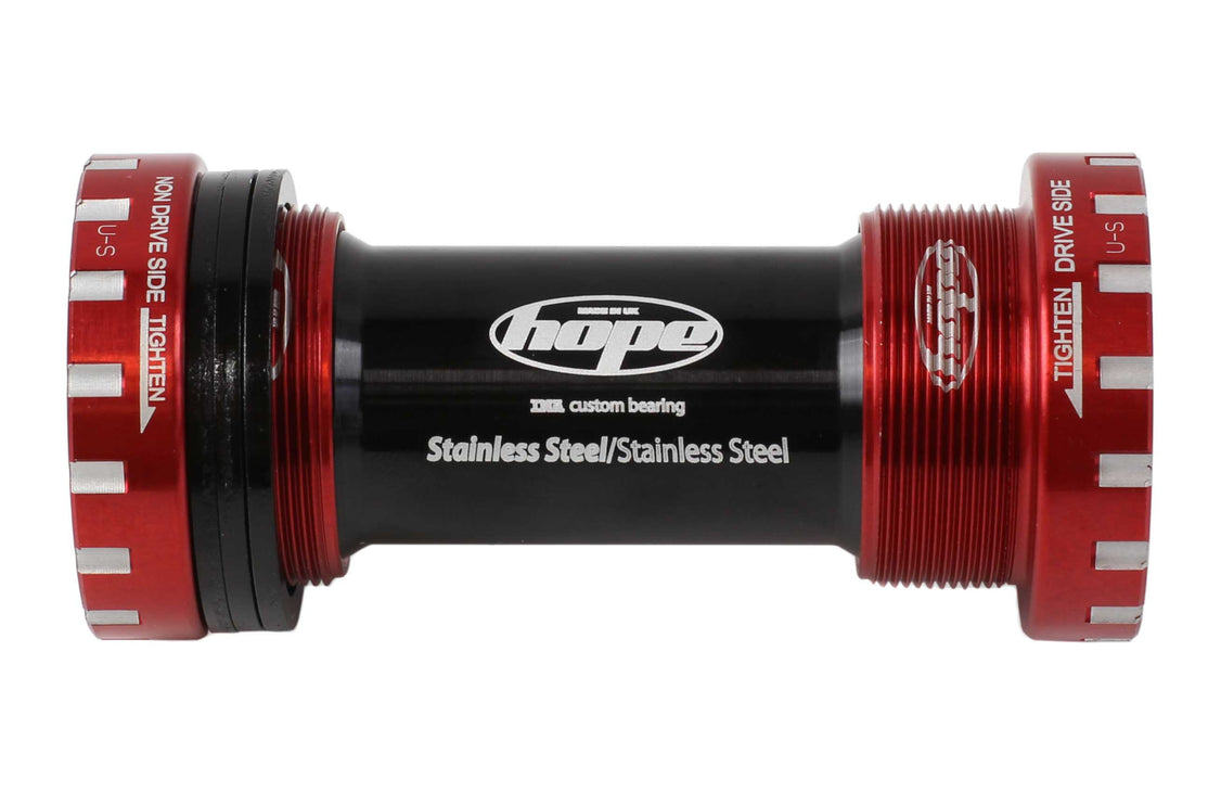 Stainless Steel 68/73mm Threaded Bottom Bracket for 24mm Spindle
