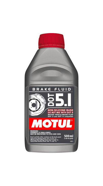 DOT 5.1 Brake Fluid - 500ml