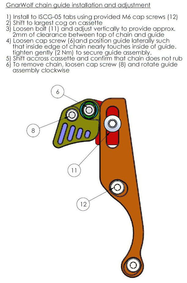 Gnarwolf Chain Guide