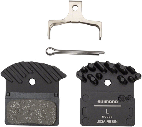 J03A Resin Disc Brake Pads w/Fins