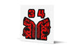34 Factory Gloss Decals - Black Lowers