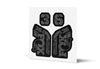 36 Factory Gloss Decals - Black Lowers