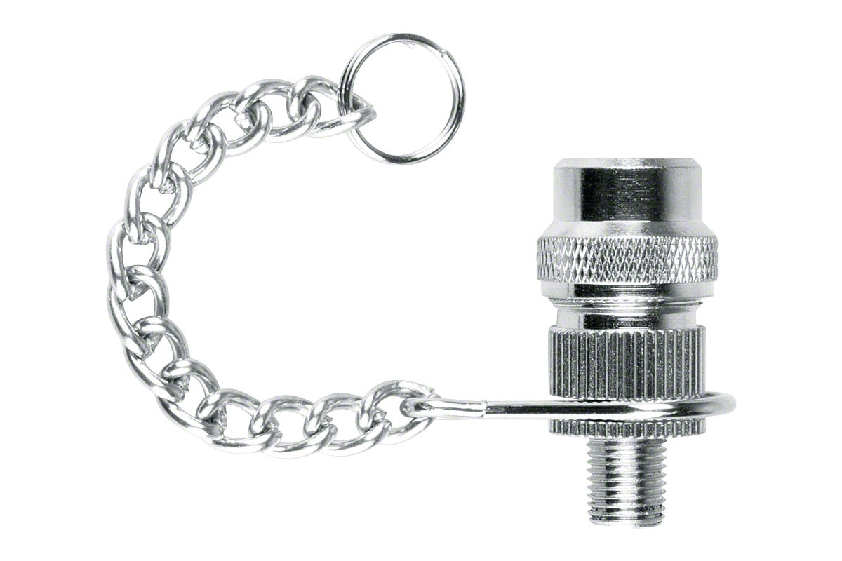 Schrader to Presta Pump Adaptor with Chain