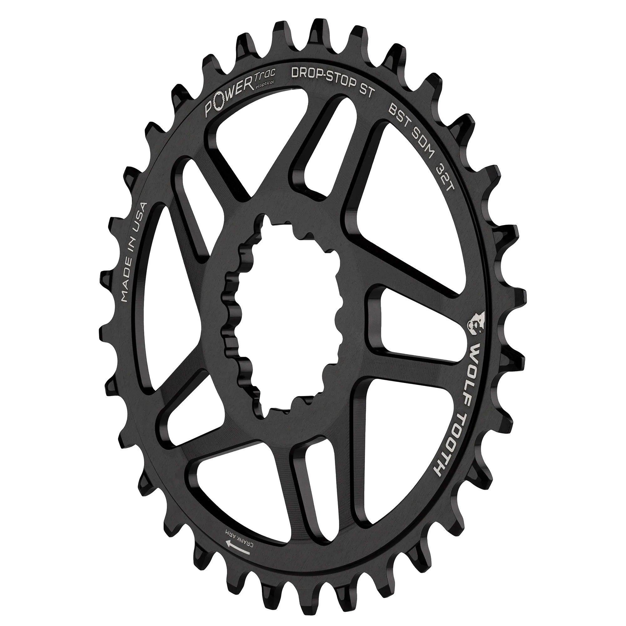 SRAM Direct Mount 32T Dropstop ST Boost Elliptical Chainring
