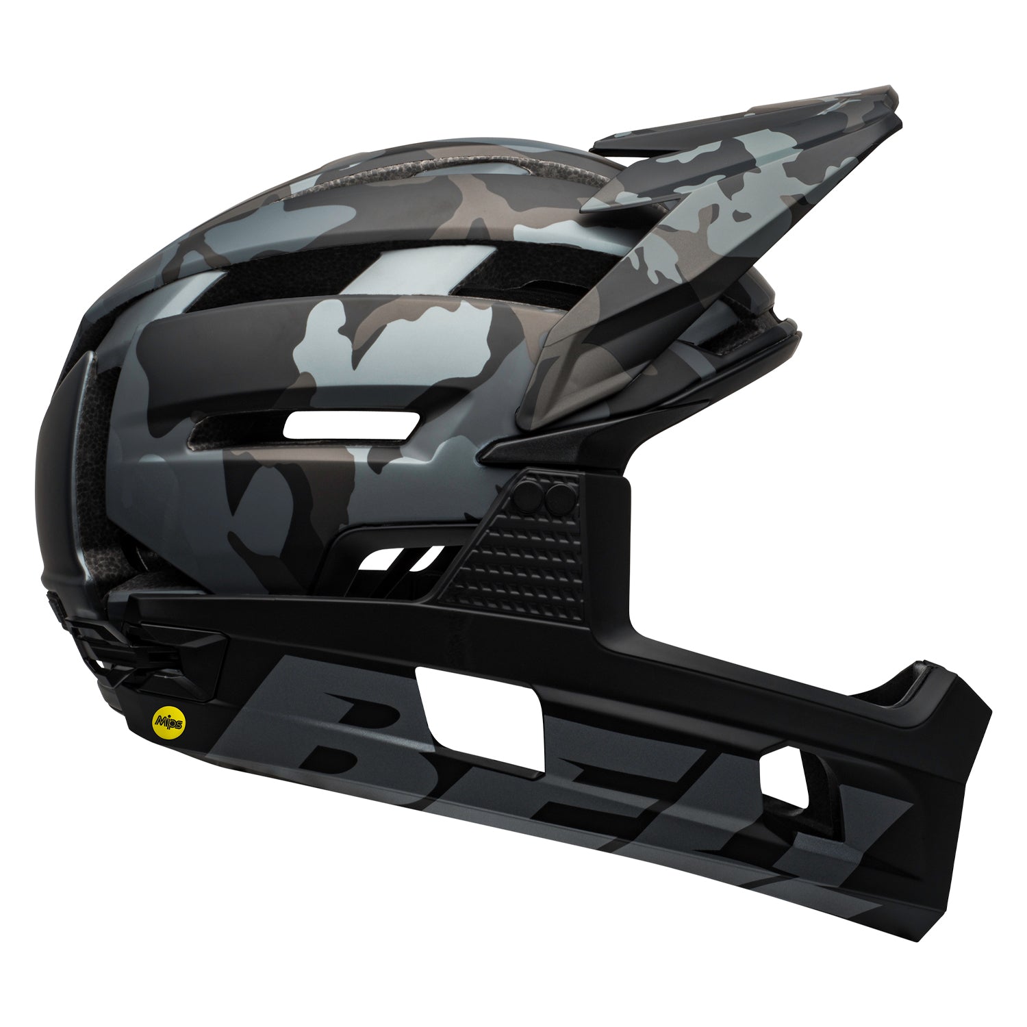 Bell Super Air R MIPS Helmet Matte / Gloss Black / Camo S