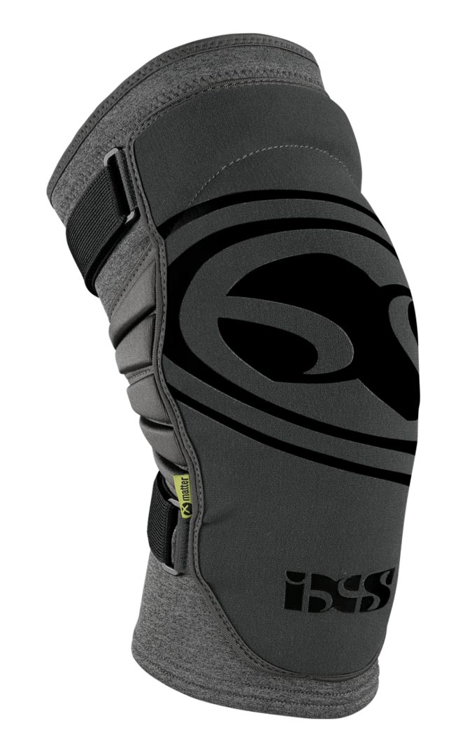 iXS Carve EVO+ Knee Guards - Grey / XS