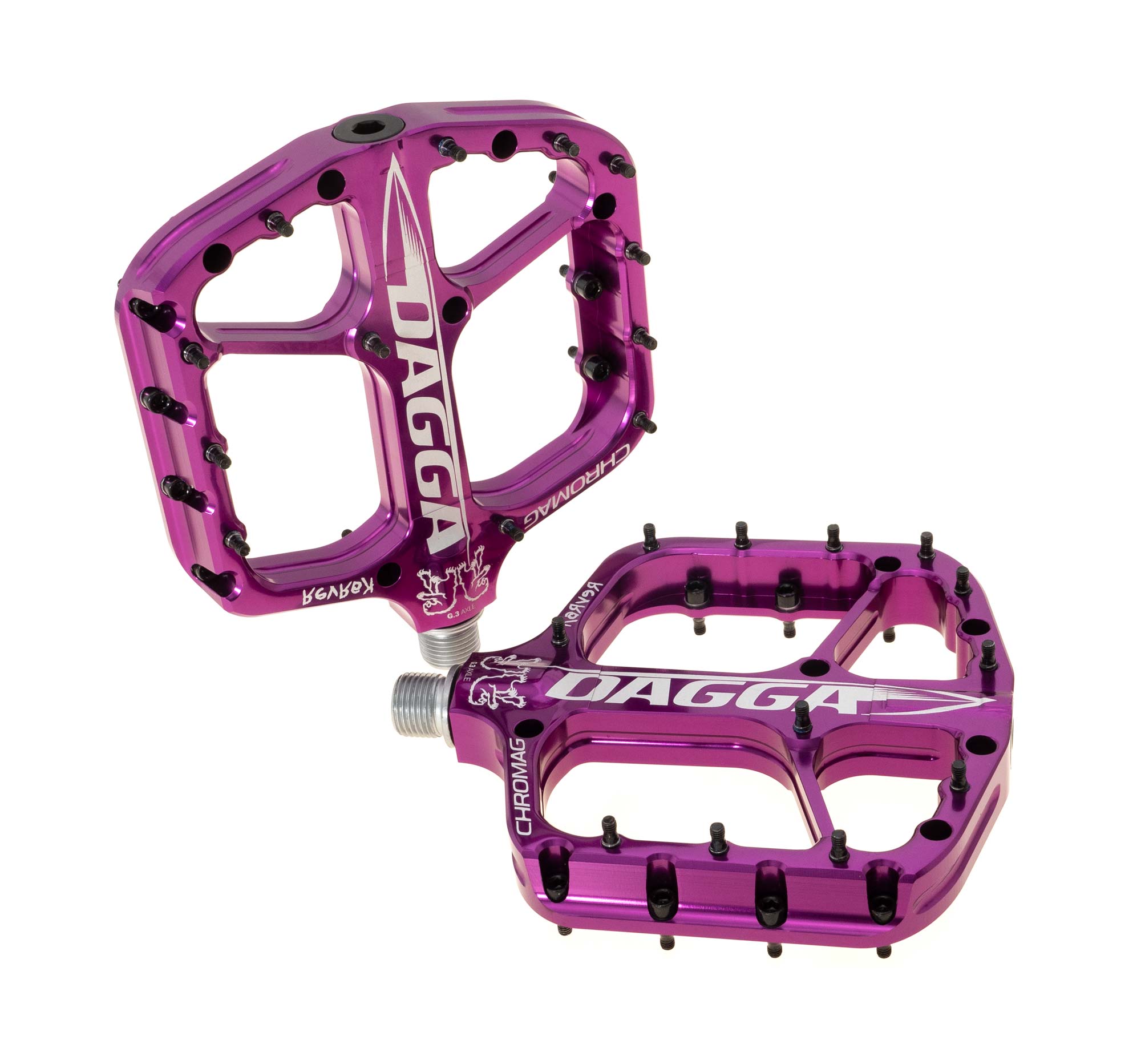 Chromag Dagga Pedal - Purple