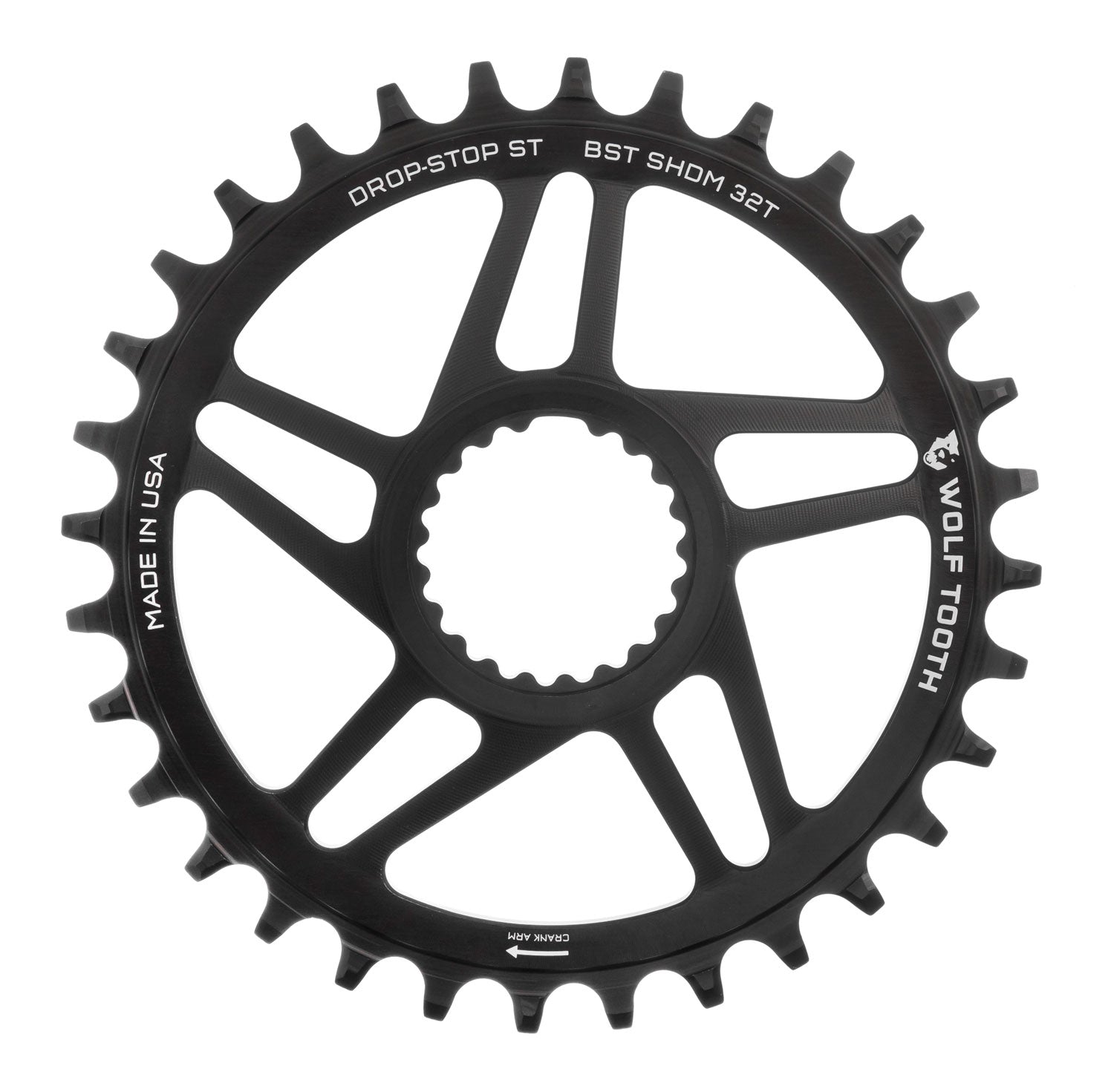 Drop-Stop ST Shimano Direct Mount Boost Chainring