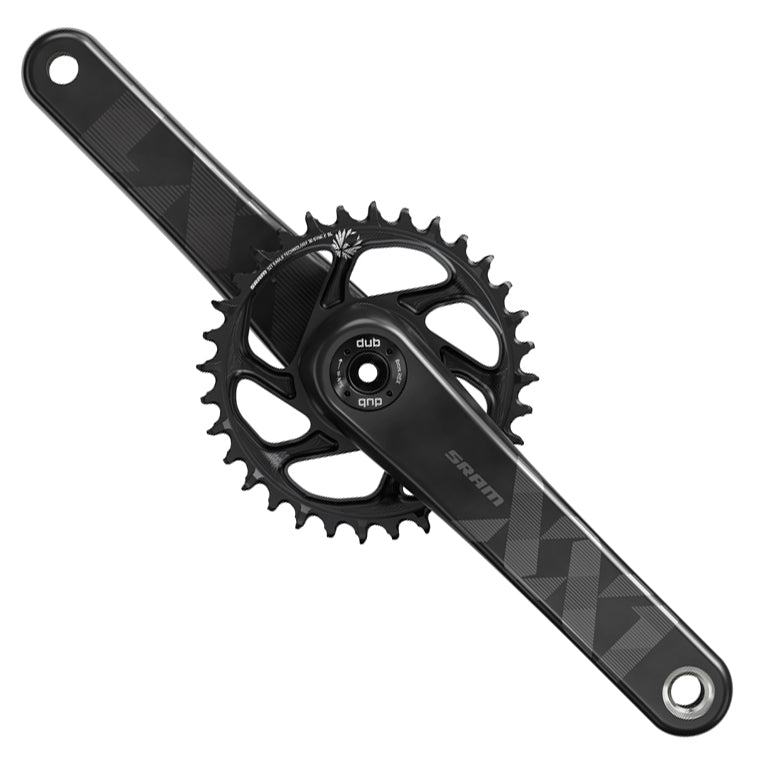 自転車 パーツ SRAM XX1 Eagle Carbon Boost Crankset - 170mm， 12 