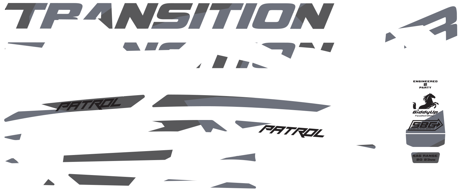 Patrol Carbon Decal Set - 2019 / Matte Finish