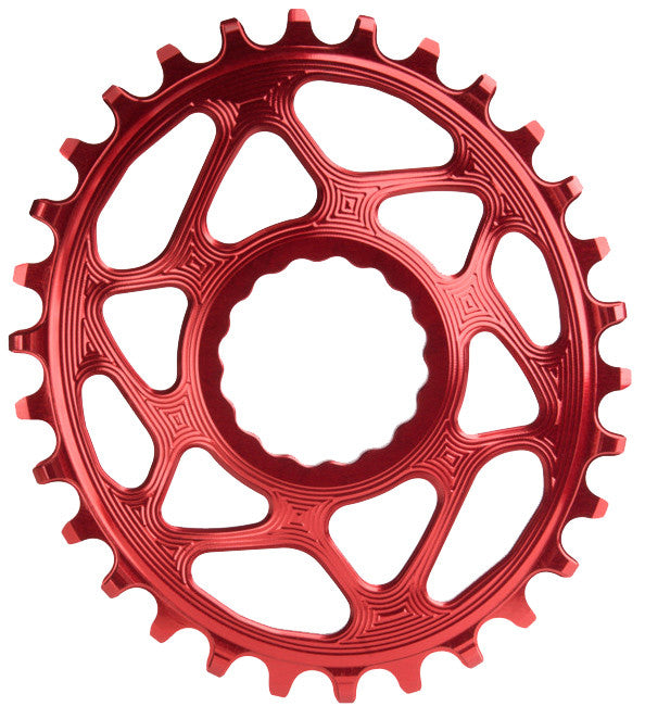 Cinch DM Oval Chainring 28T Oval Black - Main Image