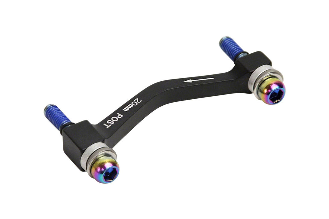 Disc Brake Adaptor w/ Rainbow Bolts
